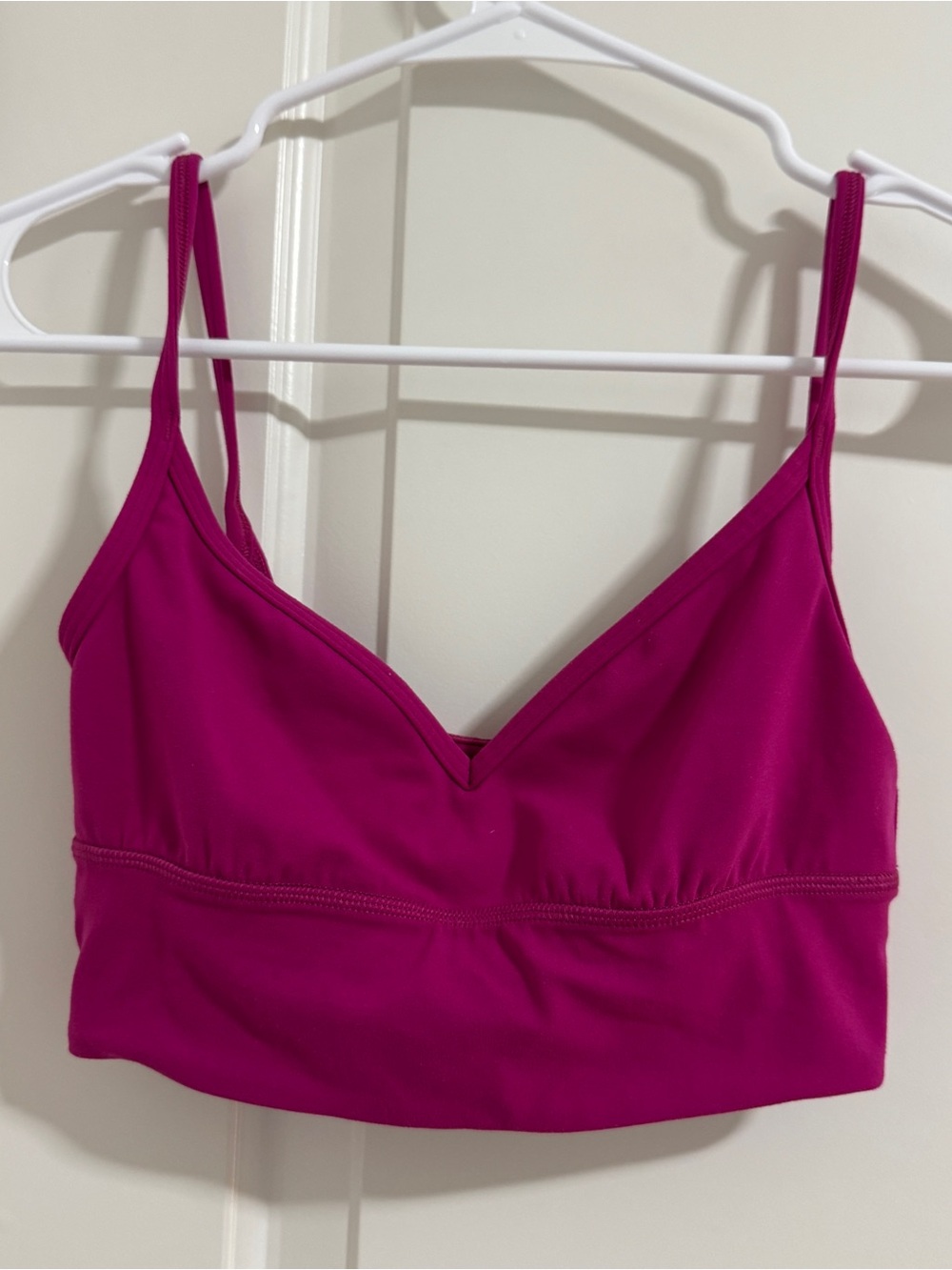 lululemon athletica Magenta Thin-Strap Bralette